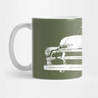 1954 Chevy 3100 - stylized 2 Mug